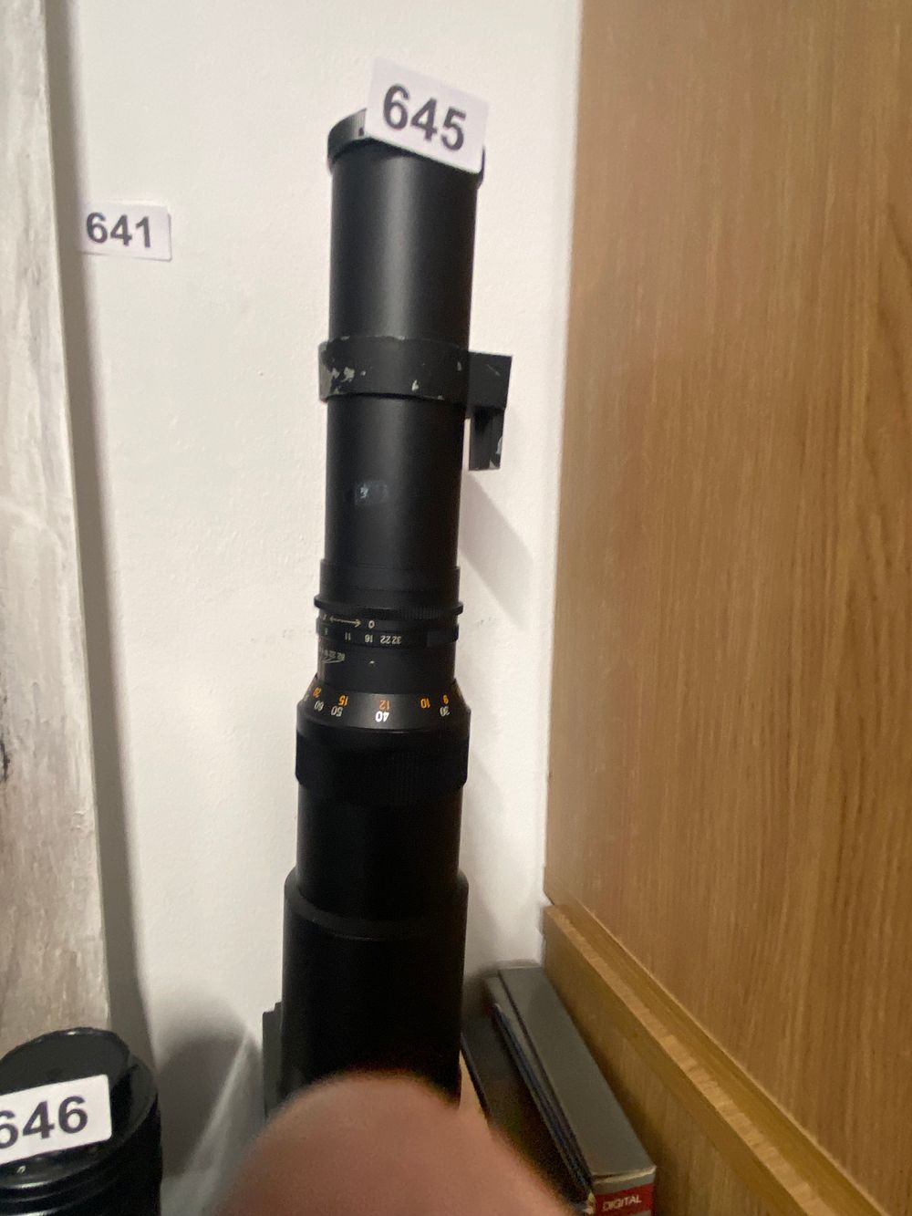 Lot 645: Spiratone 400mm f/6.3 Plura-Coat Sharpshooter Telephoto Lens