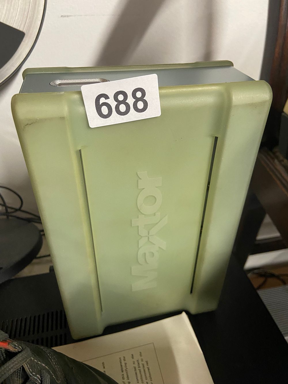 Lot 688: Maxtor OneTouch III External Hard Drive