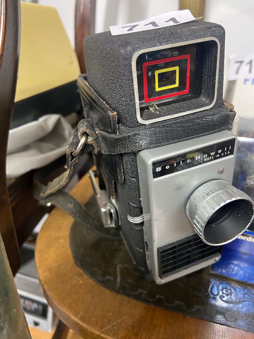 Lot 711: Vintage Bell & Howell 8mm Electric Eye Movie...