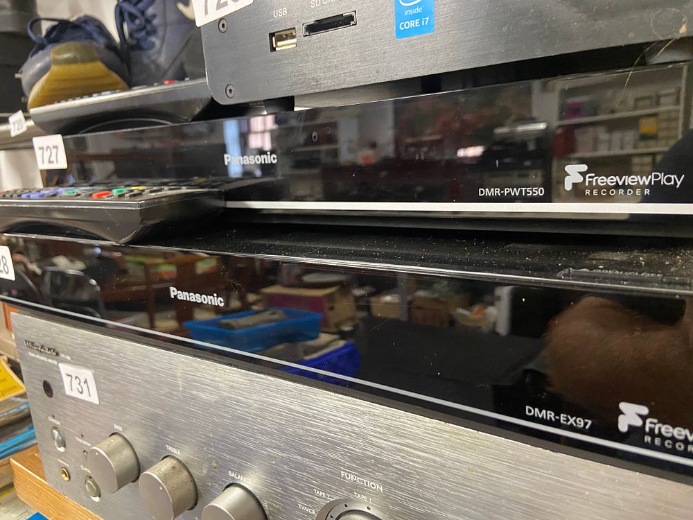 Lot 728: A Collection of Four Consumer Electronic Devices, including...