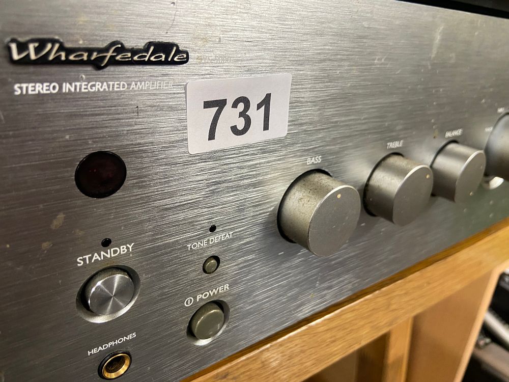 Lot 731: Wharfedale Stereo Integrated Amplifier