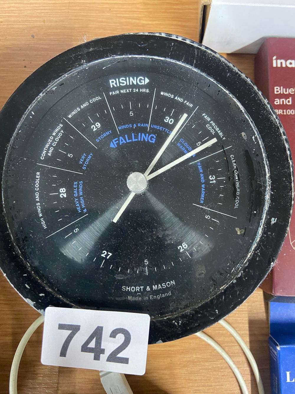 Lot 742: Short & Mason 'Ranger' Barometer by Kenneth Grange