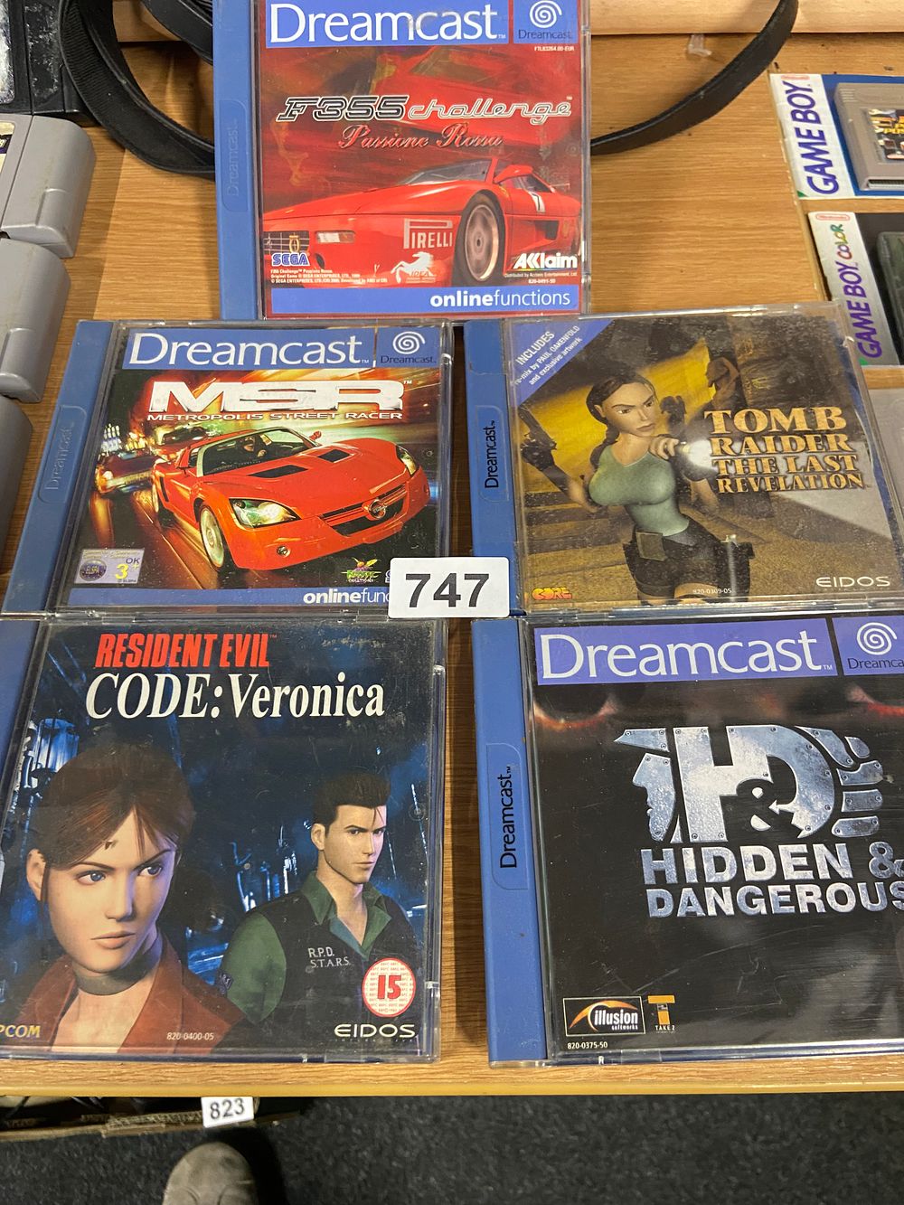 Lot 747: Sega Dreamcast Metropolis Street Racer and Other Video...