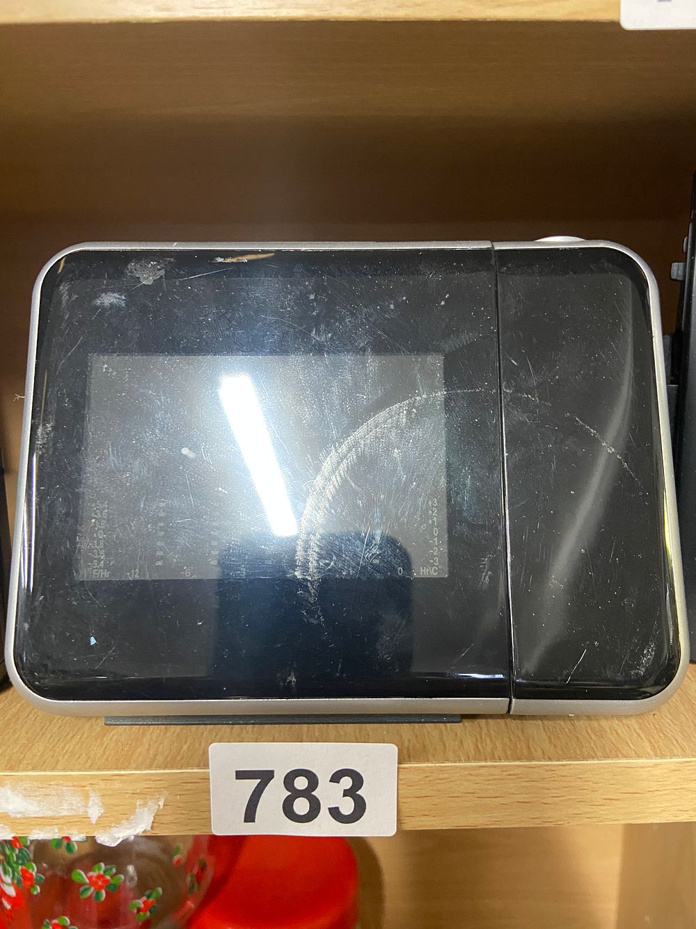 Lot 783: Modern Digital LED Projection Alarm Clock