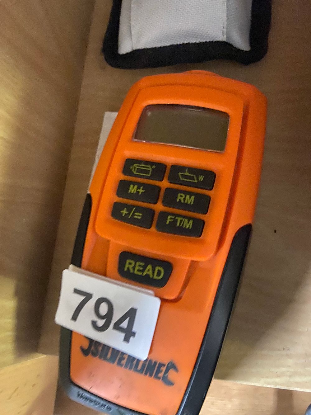 Lot 794: Silverline Digital Laser Distance Measurer, Model 255664