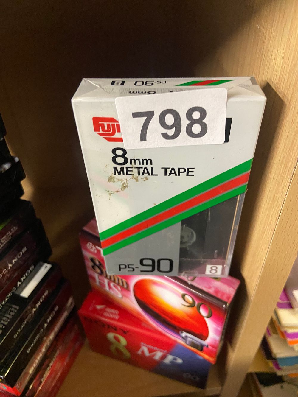 Lot 798: Collection of Fuji and Sony 8mm P5-90 Video...