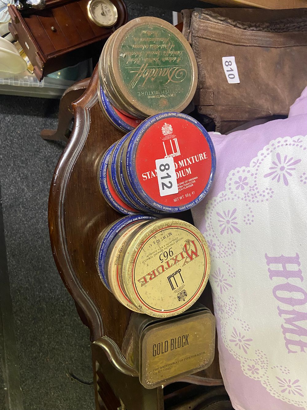 Lot 812: A Collection of Vintage Dunhill, Davidoff, and Gold...