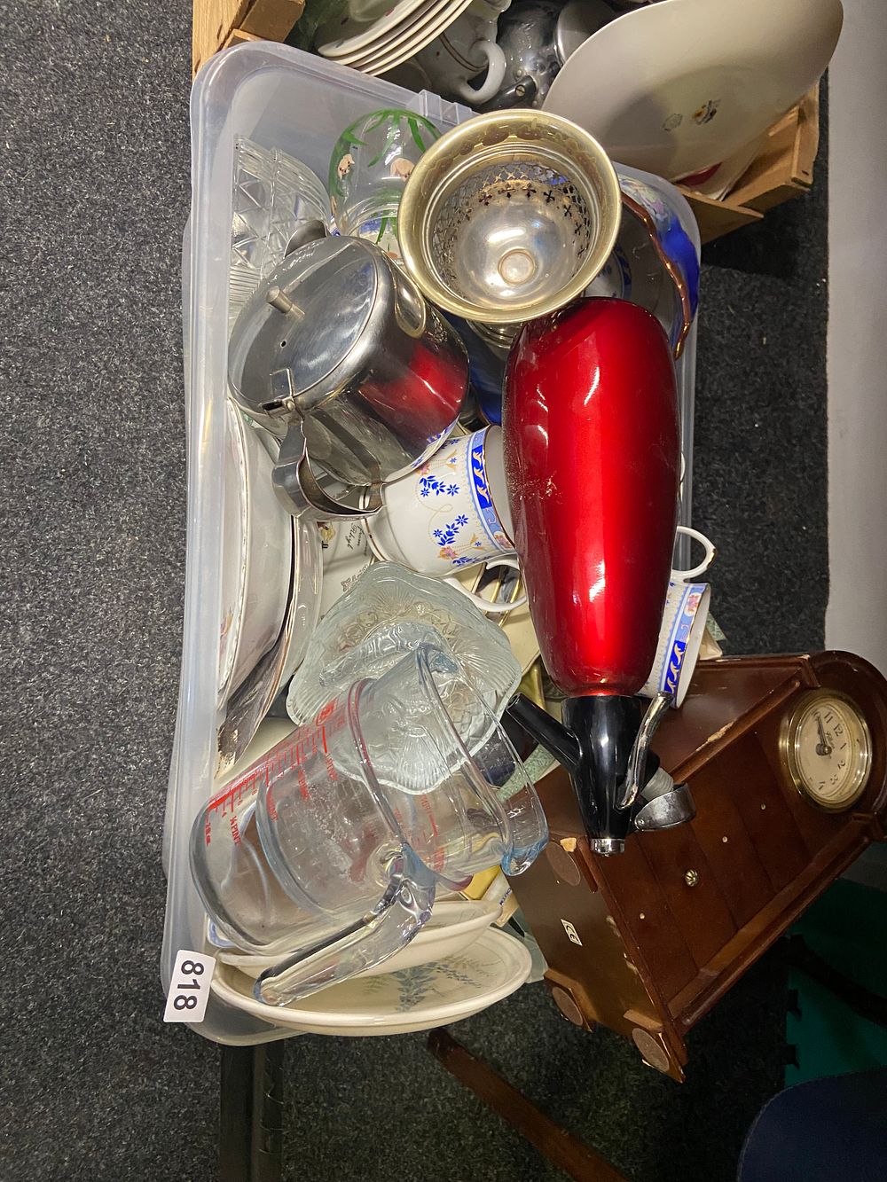 Lot 818: Dominion Electric Coffee Percolator Model 1604-D and a...