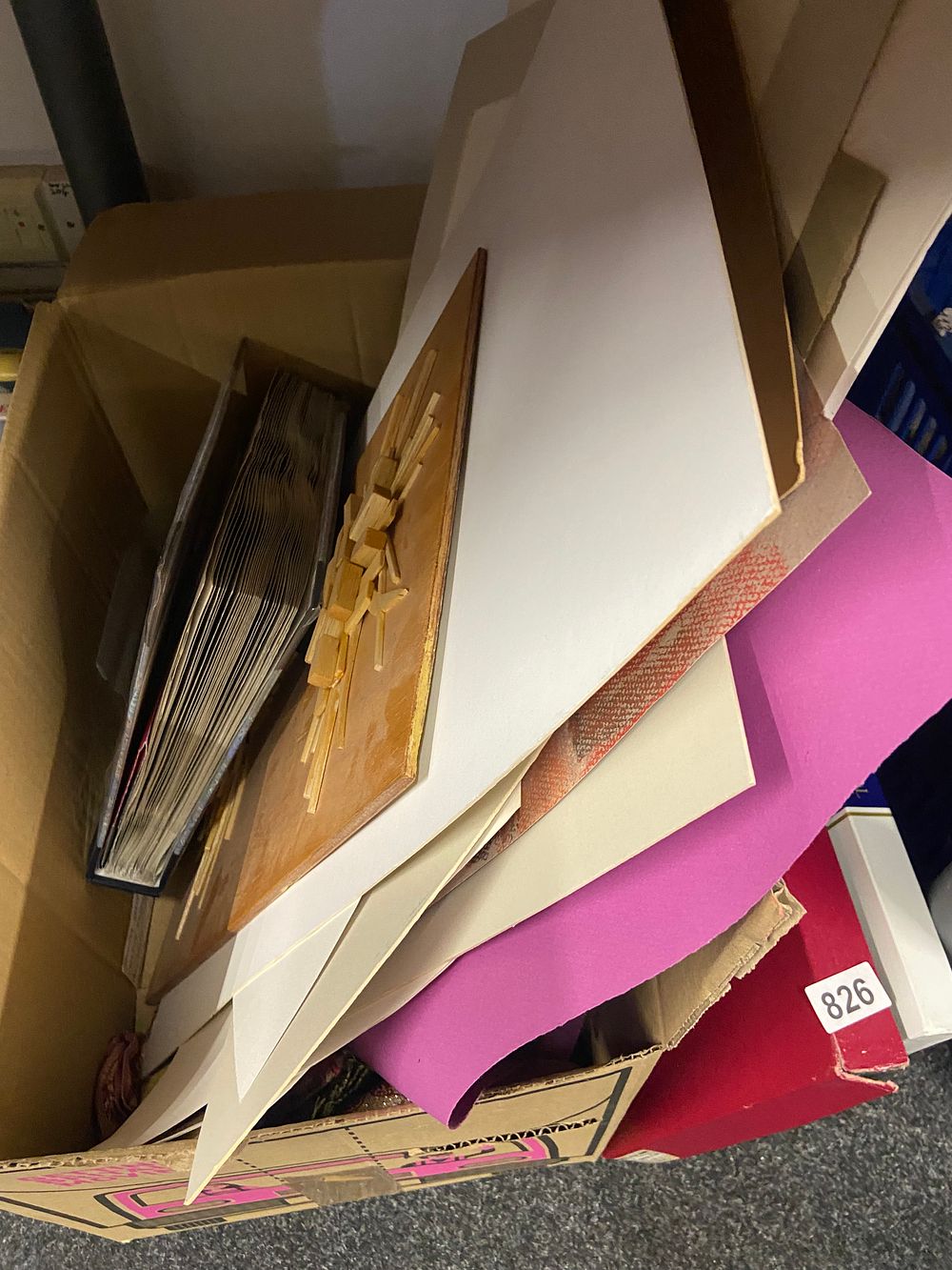 Lot 827: A Mixed Lot of Stored Items, including a...