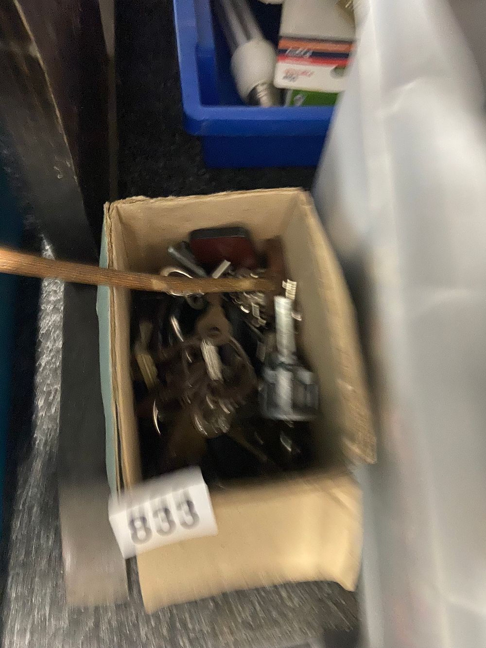Lot 833: Assorted Metal Keys and Components, marketed as Steampunk...