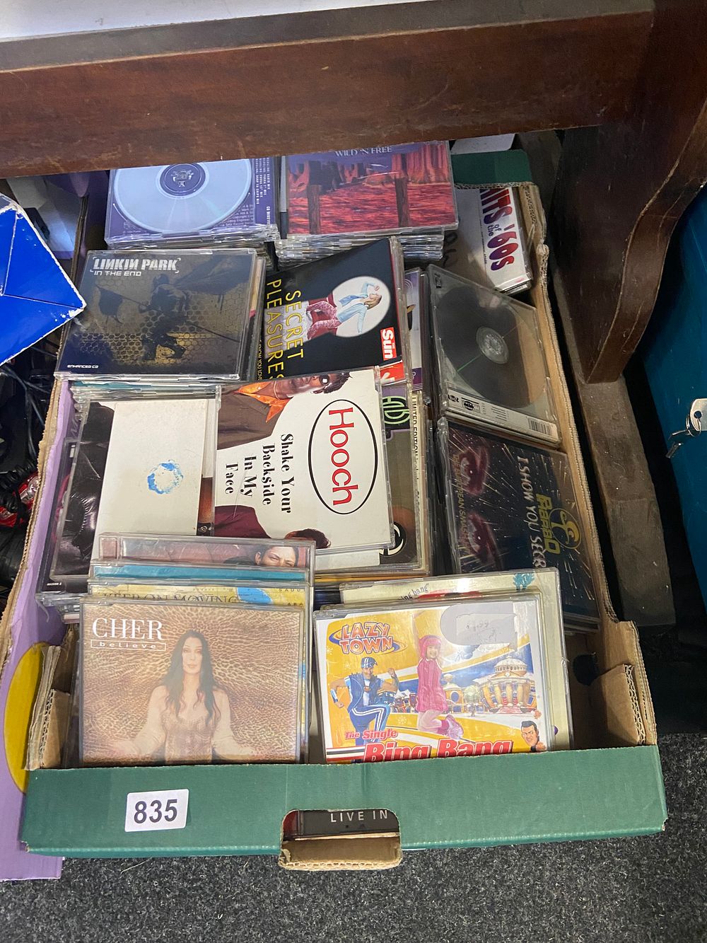 Lot 835: A Collection of Approximately 25-30 Popular Music Compact...