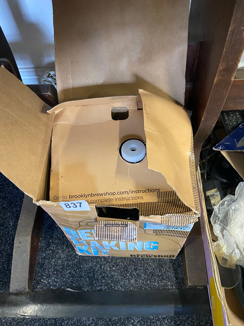 Lot 837: Brooklyn Brew Shop Home Brewing Kit, Open Box