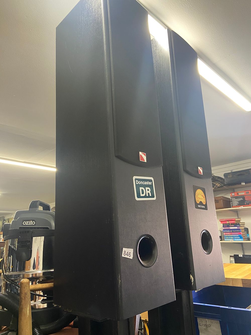 Lot 846: Pair of Floor-Standing Loudspeakers, Late 20th/Early 21st Century