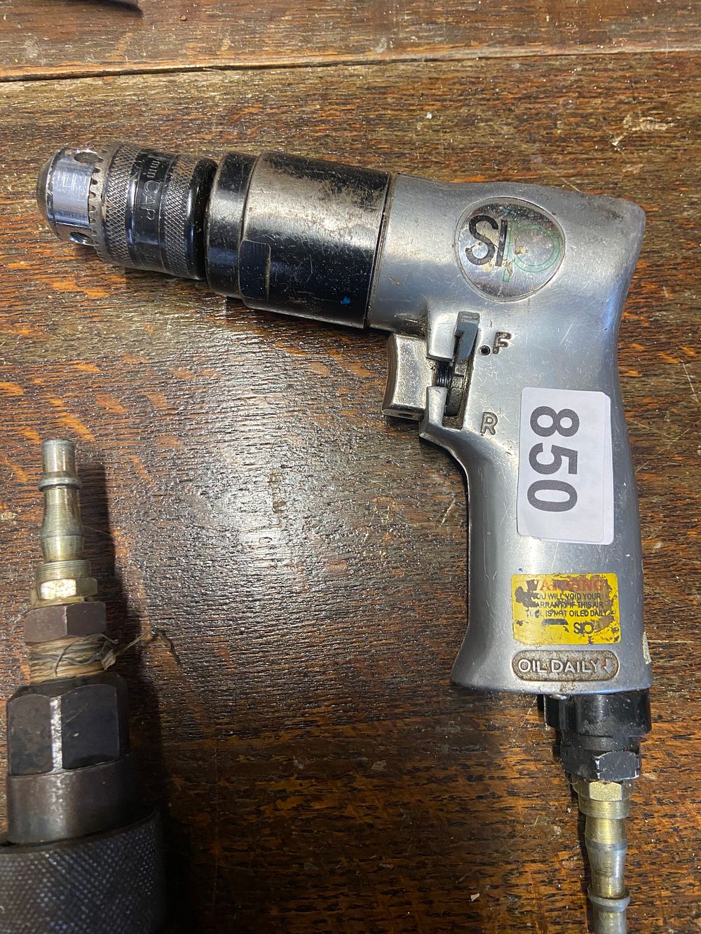 Lot 850: A Reversible Pneumatic Air Drill