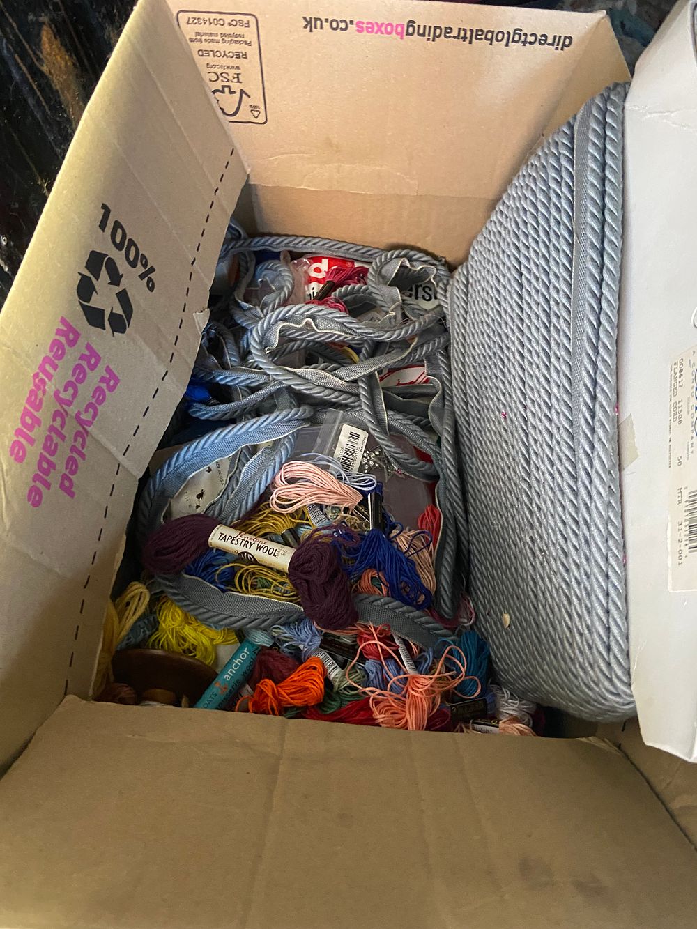 Lot 857: A Collection of Contemporary Textile Crafting Supplies, including...