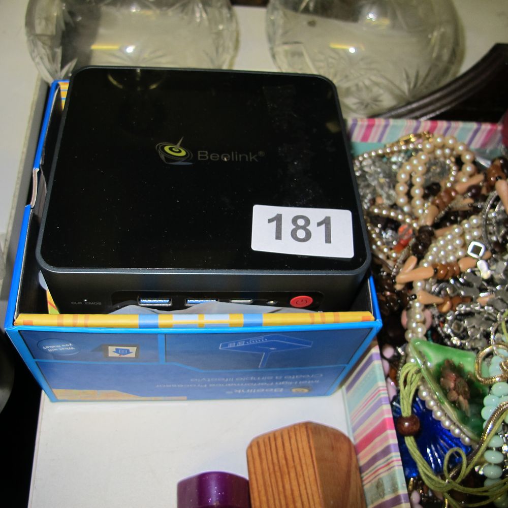 Lot 181: Beelink GK55 Mini PC, Intel J4125, 8GB RAM,...