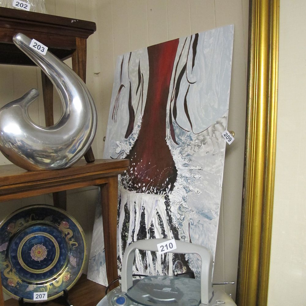 Lot 209: An Original Contemporary Abstract Painting