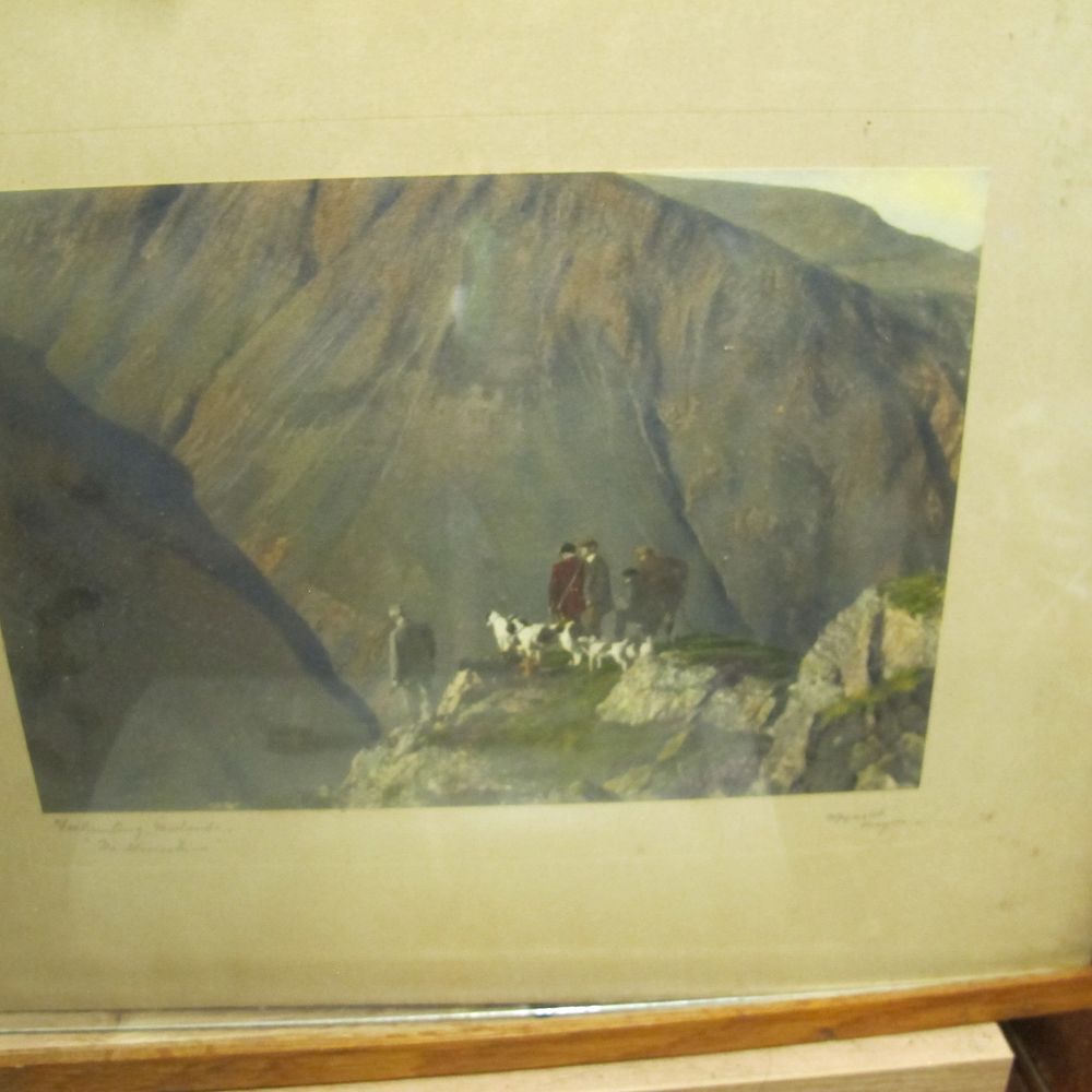 Lot 224: An Original. Thorburn, 'Deer-stalking Scotland, The Pass of...