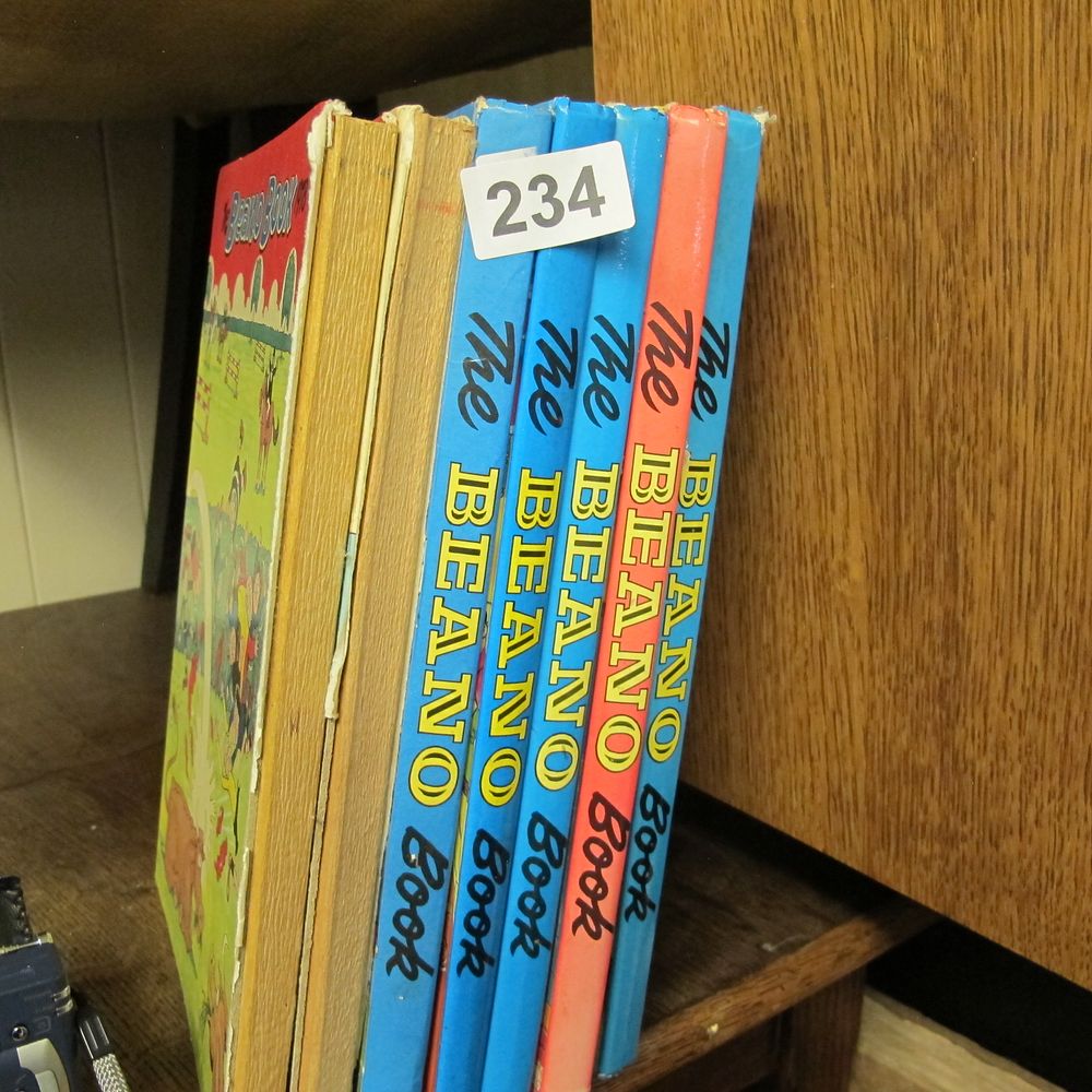Lot 234: A Collection of The Beano Book Annuals