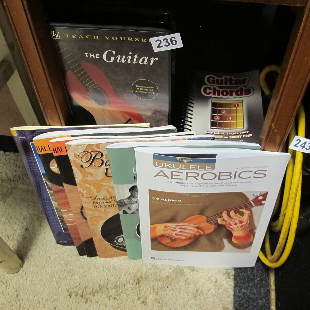 Lot 236: A Collection of Instructional Music Books, including 'Ukulele...