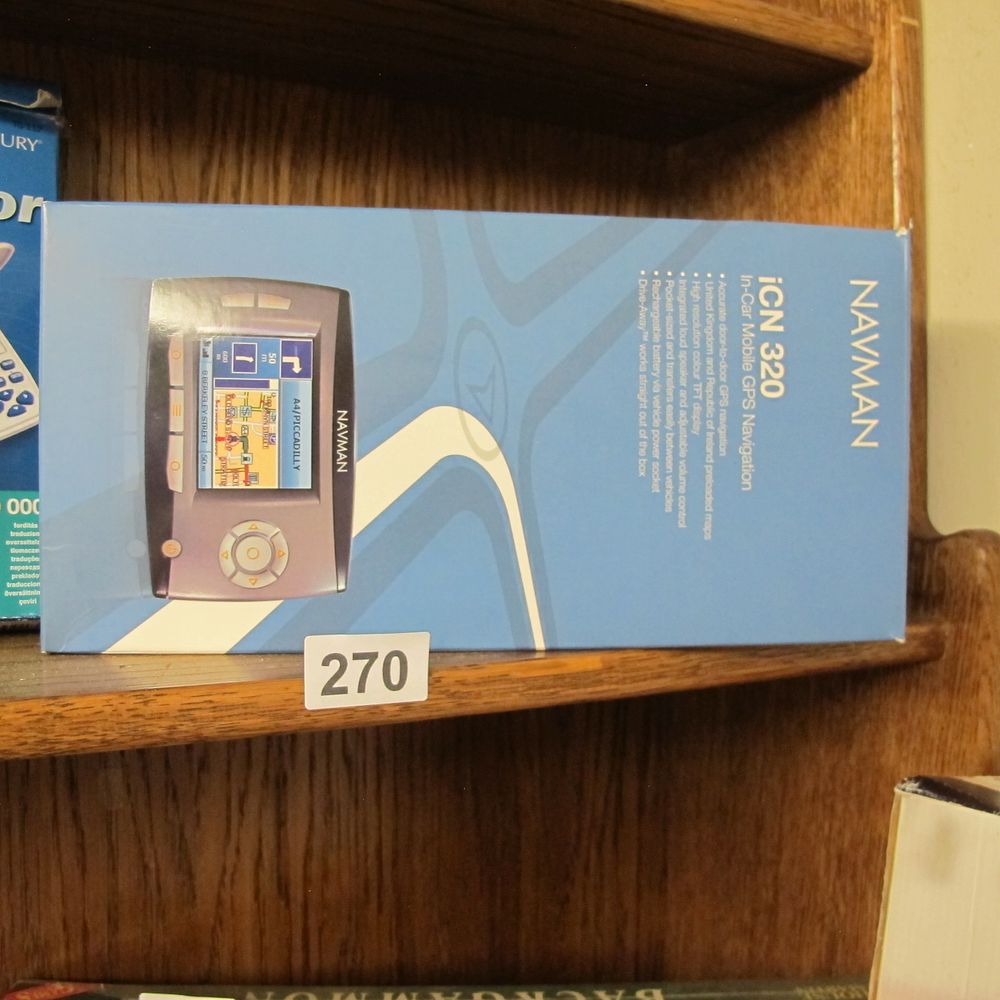 Lot 270: Navman iCN 320 In-Car Mobile GPS Navigation System...
