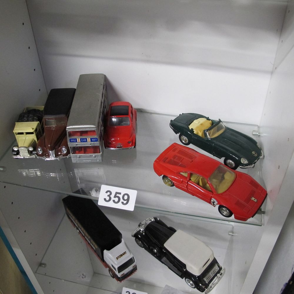 Lot 359: A Collection of Die-Cast Model Vehicles, including a...