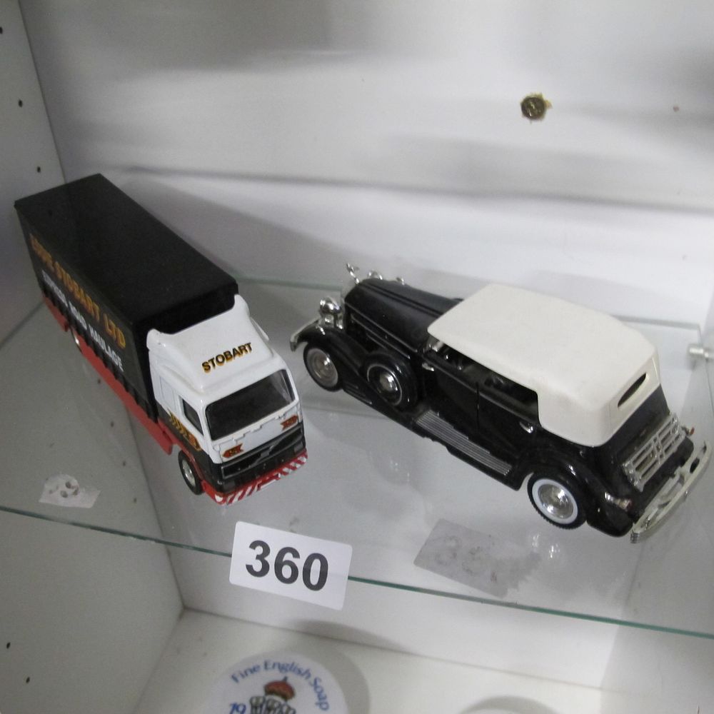 Lot 360: A Corgi Eddie Stobart Volvo Lorry and Trailer,...