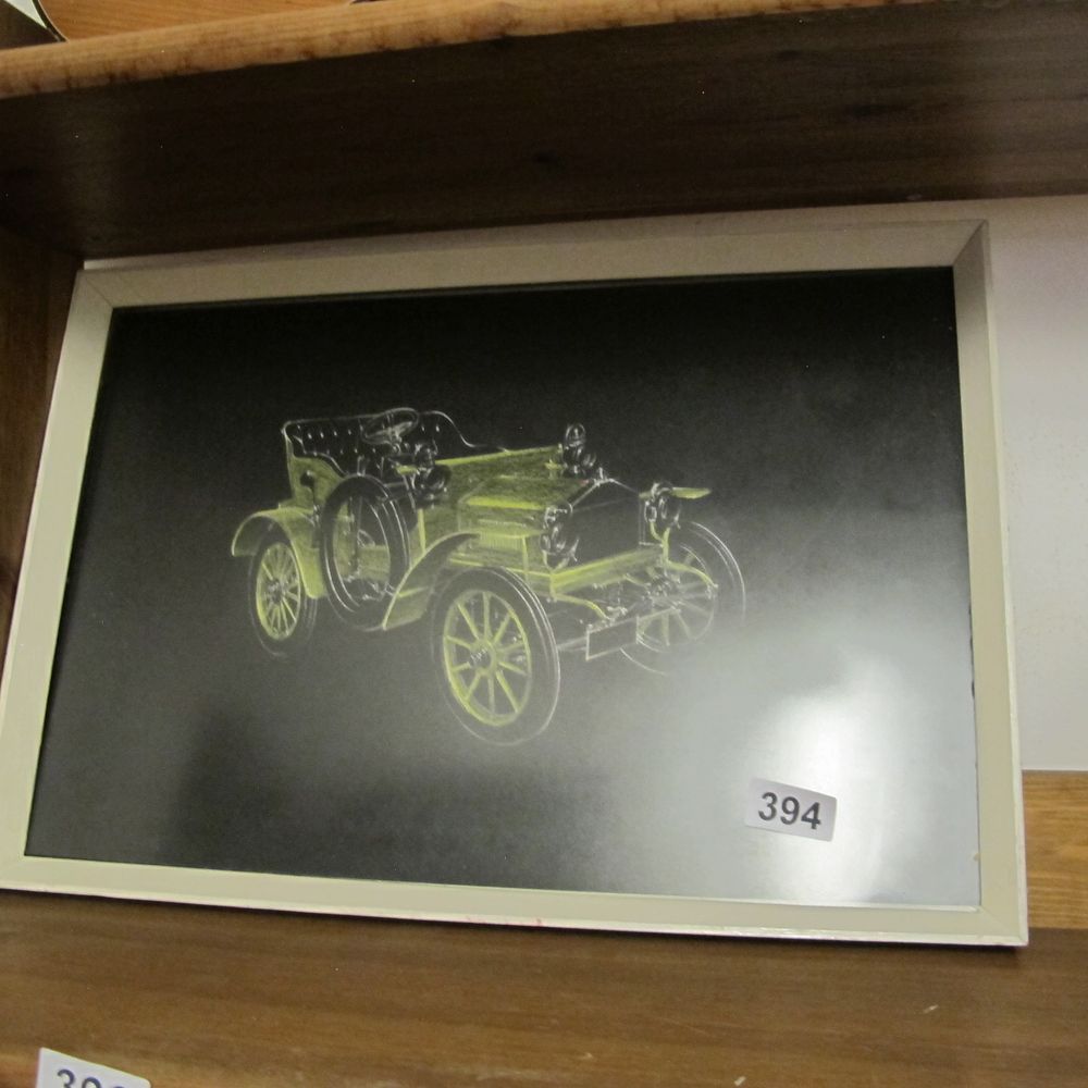 Lot 394: An Early 20th Century Style Framed Illustration of...