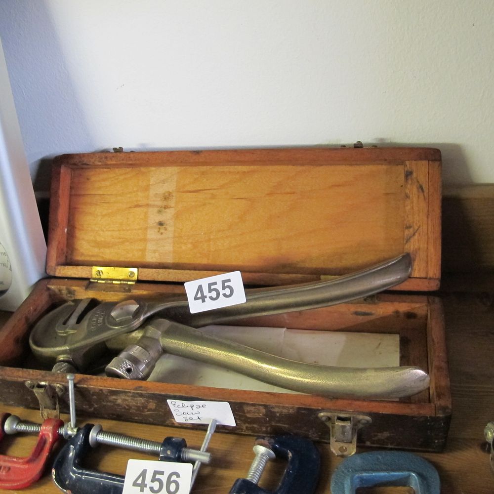 Lot 455: A Vintage Boxed Eclipse Saw Set
