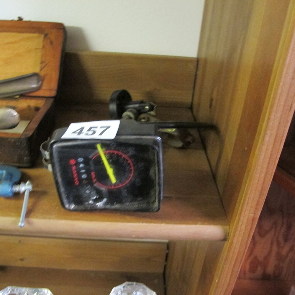 Lot 457: Vintage Sanyo Bicycle Speedometer/Odometer