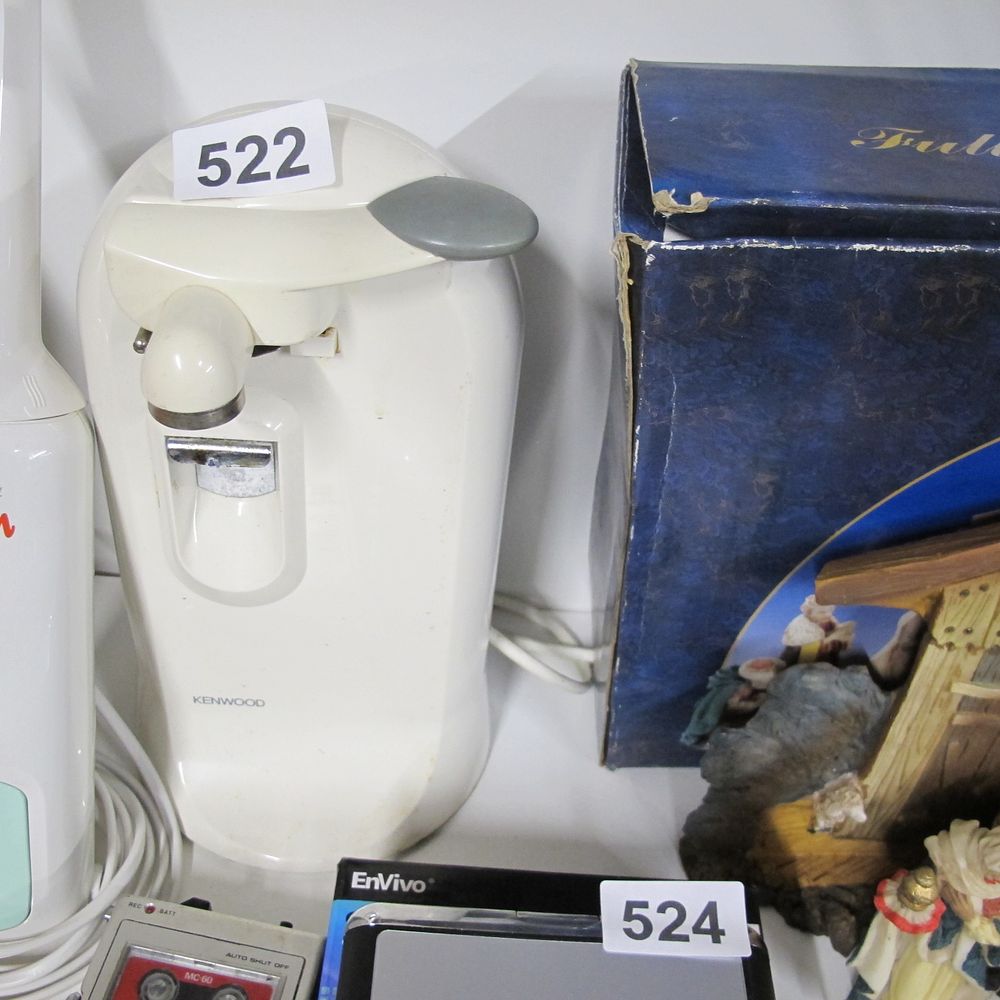 Lot 522: A Kenwood CO600 Electric Can Opener and a...