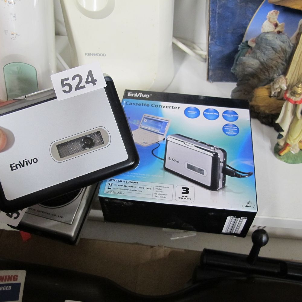 Lot 524: EnVivo Cassette Converter Model 50815
