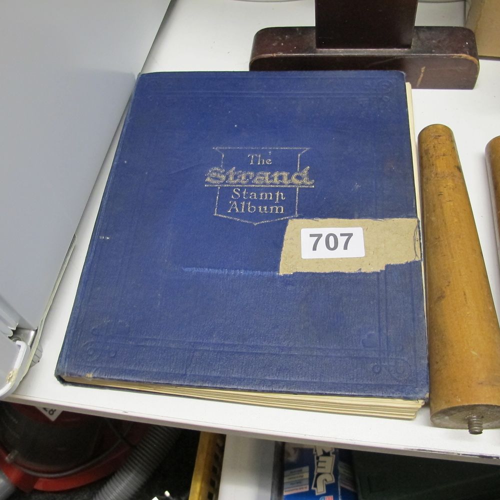 Lot 707: A Vintage 'The Strand Stamp Album' by Stanley...