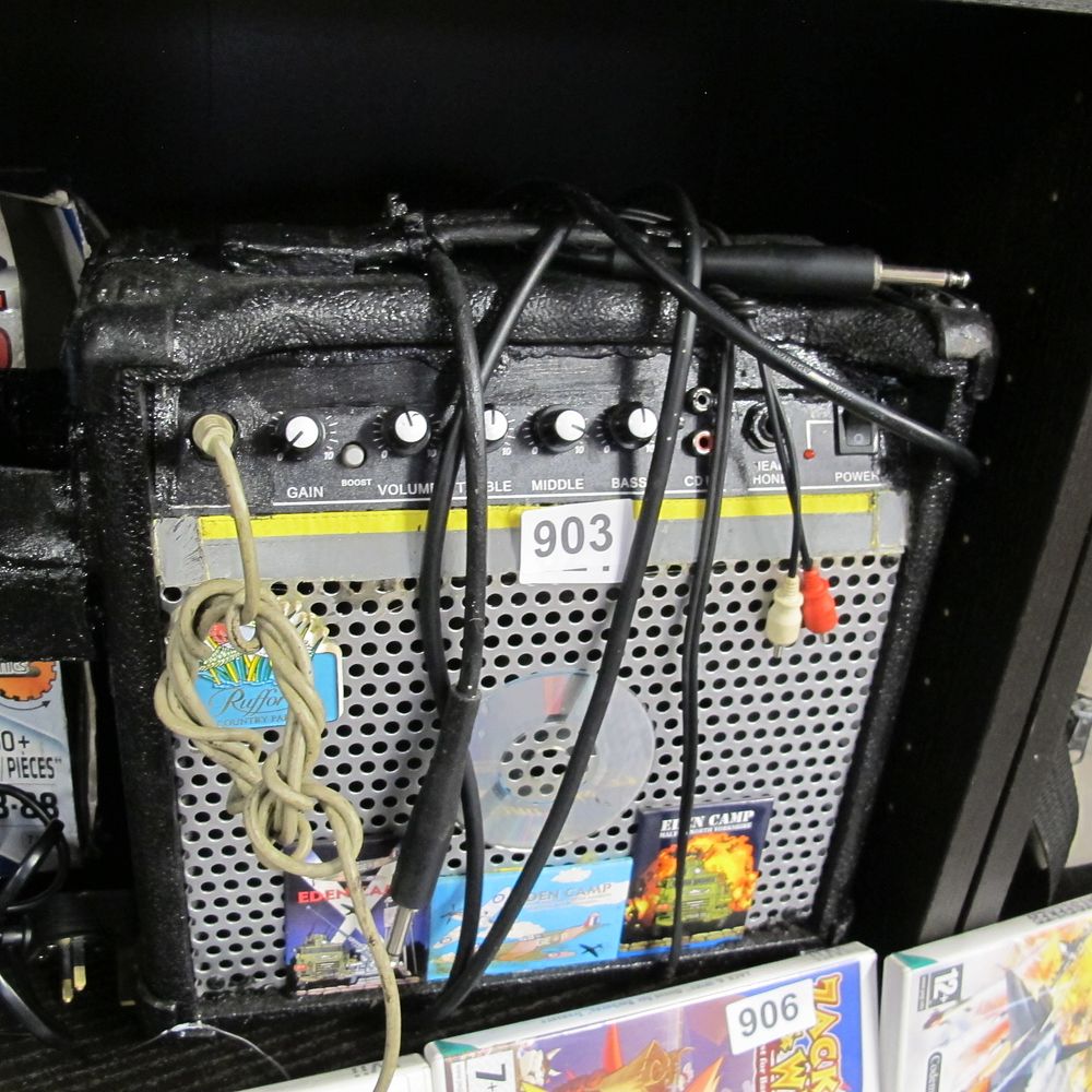 Lot 903: A Gear4music 15W Electric Guitar Amplifier