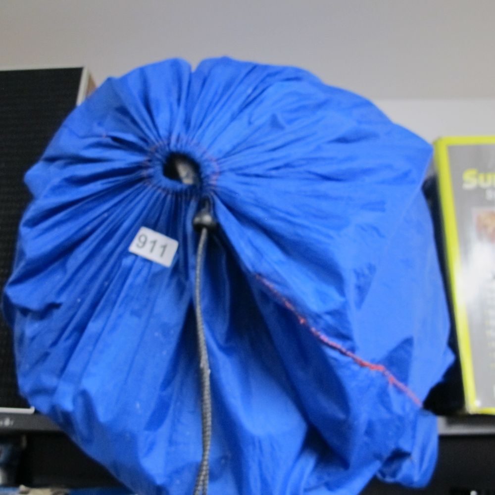 Lot 911: Modern Blue Synthetic Drawstring Stuff Sack or Cover