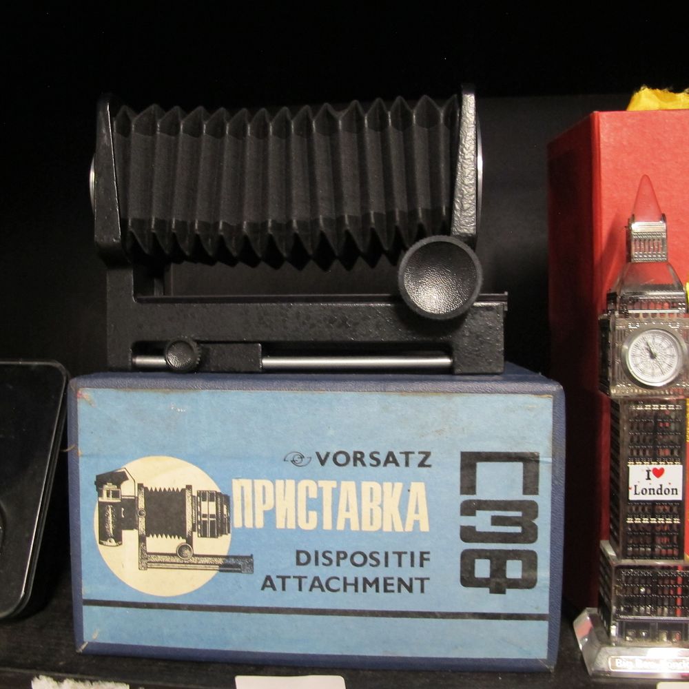 Lot 915: Vintage Vorsatz PZF M42 Macro Bellows Dispositif Attachment...