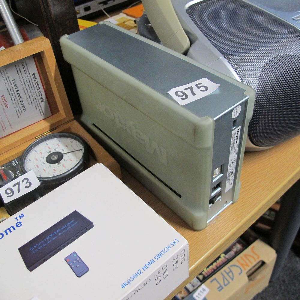 Lot 975: Maxtor One Touch III External Hard Drive