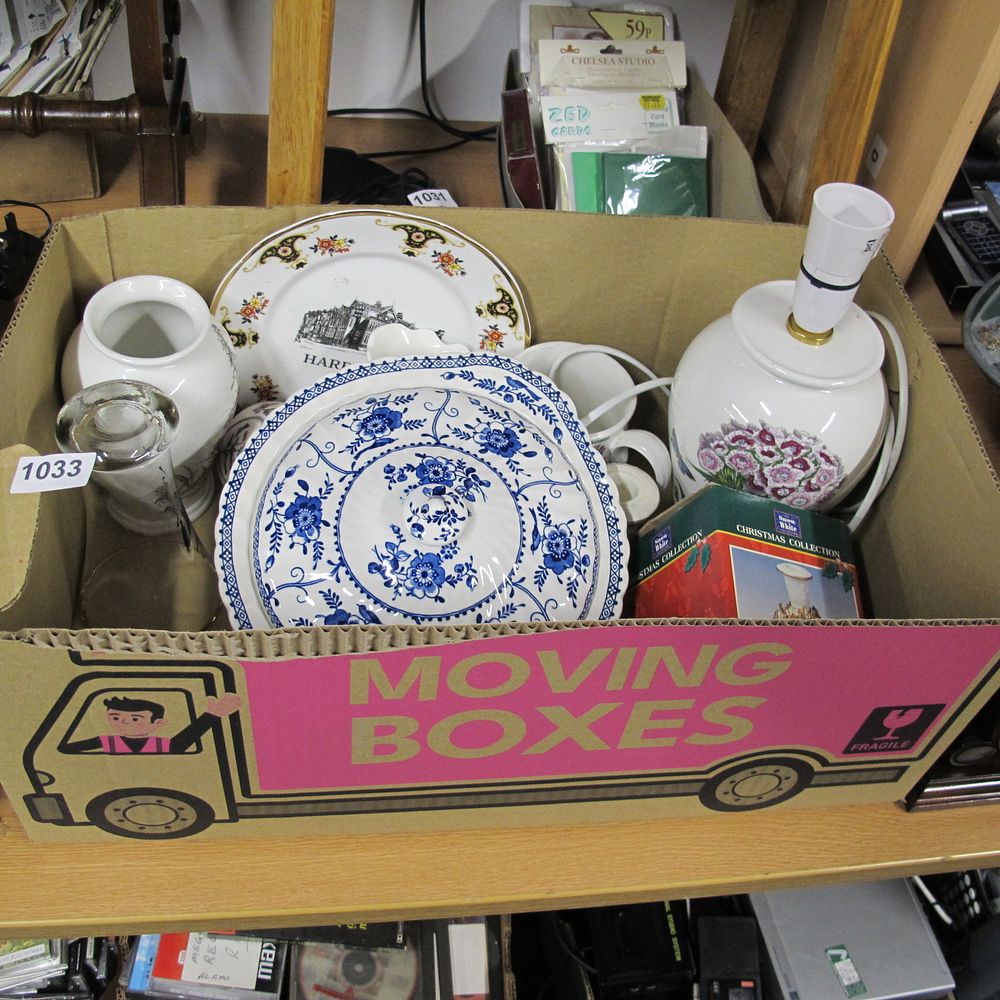 Lot 1033: A Collection of Assorted Ceramics and Glassware, including...