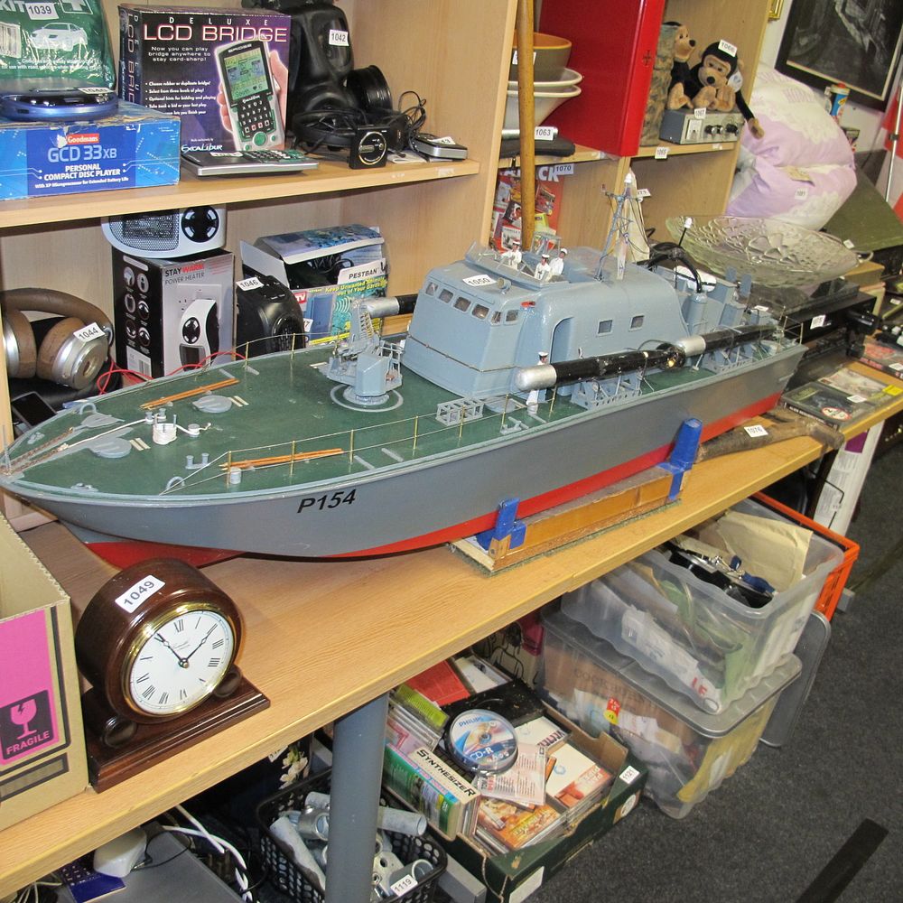 Lot 1050: A Vosper Perkasa Fast Patrol Boat Scale Model...