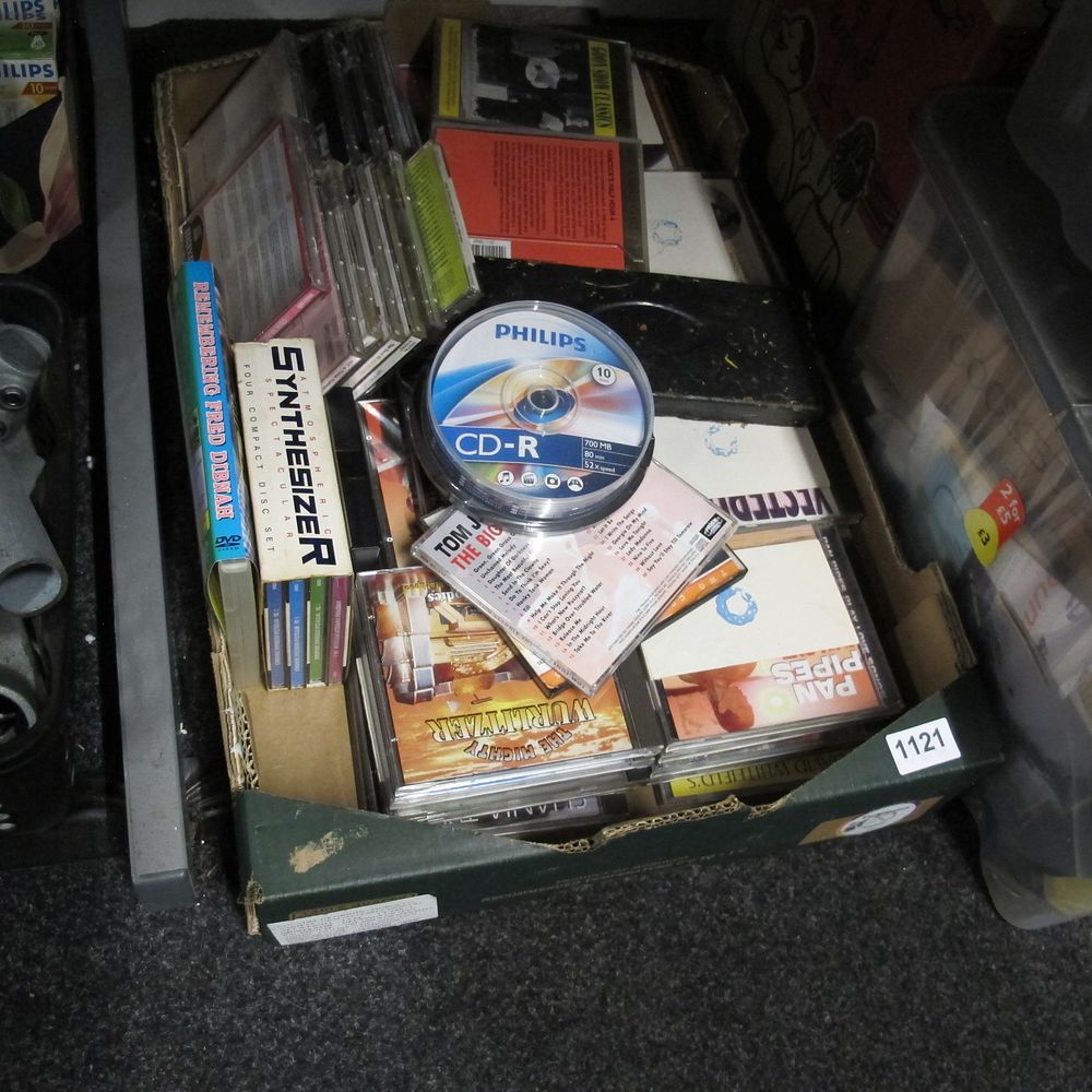 Lot 1121: A Collection of Assorted Optical Media, including an...