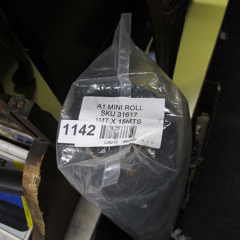 Lot 1142: A1 Mini Roll, SKU 31617, 1 Meter x...