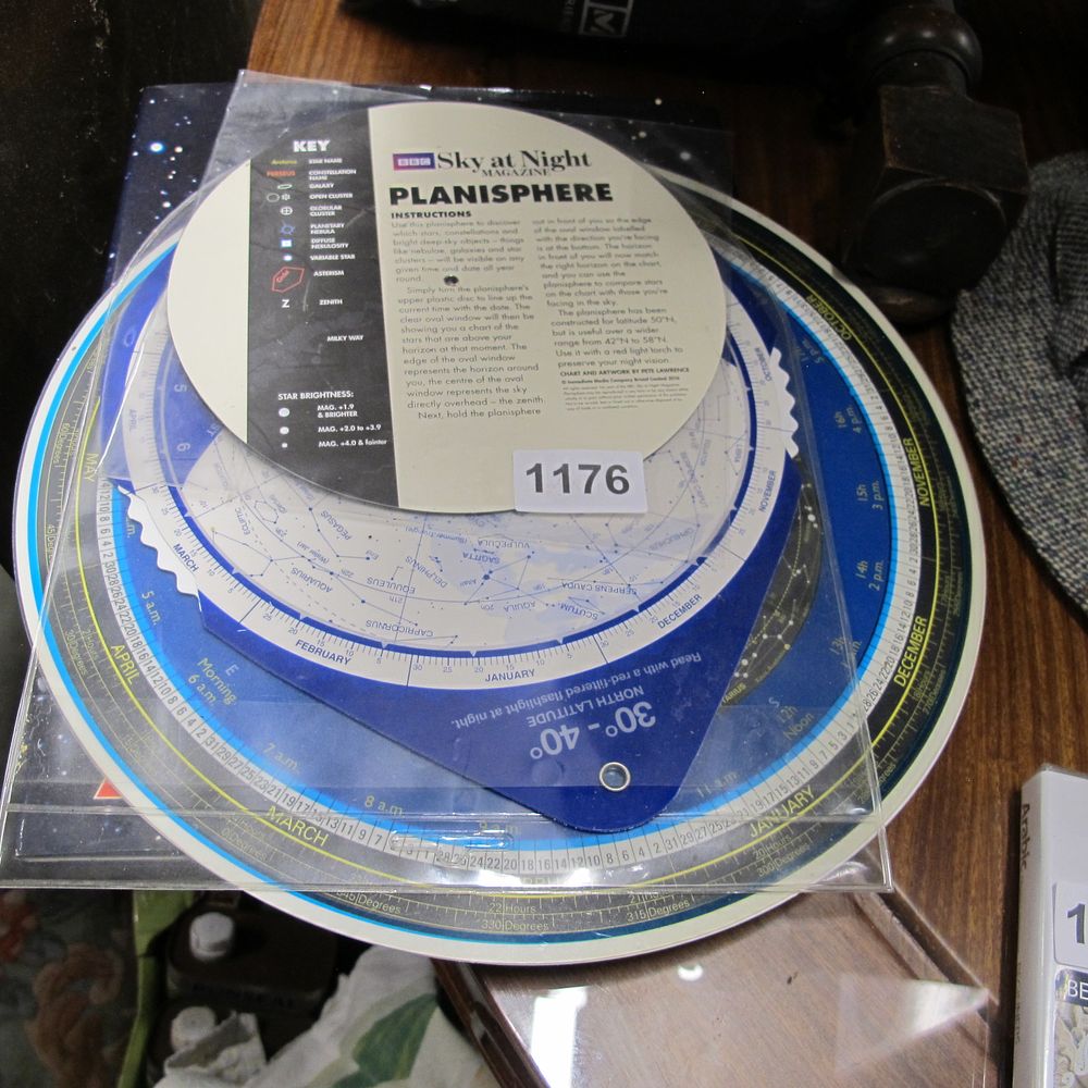 Lot 1176: BBC Sky at Night Magazine Planisphere by Pete...