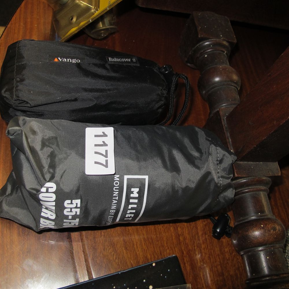 Lot 1177: A Pair of Vango Raincover S and Millet...