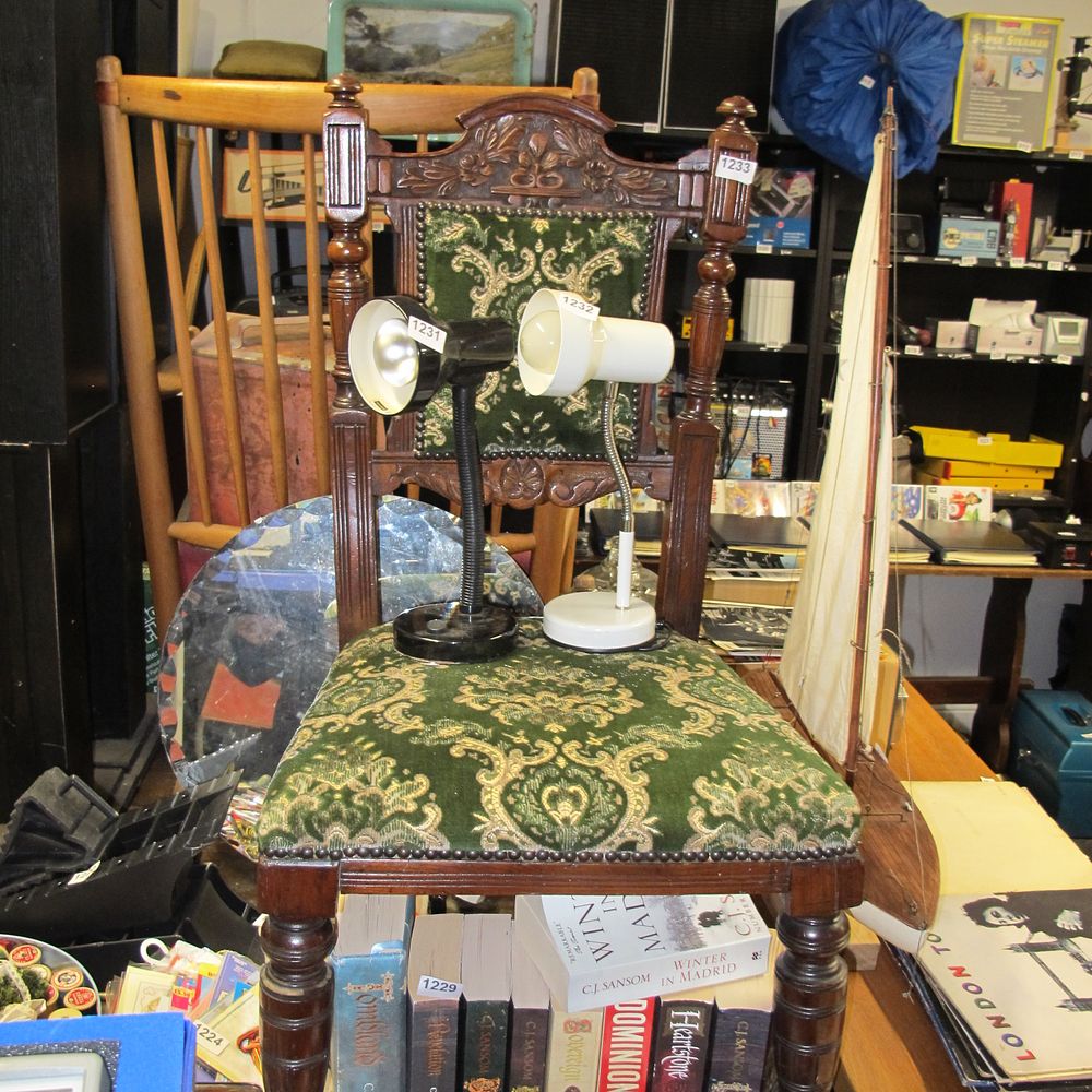 Lot 1233: victorian chair