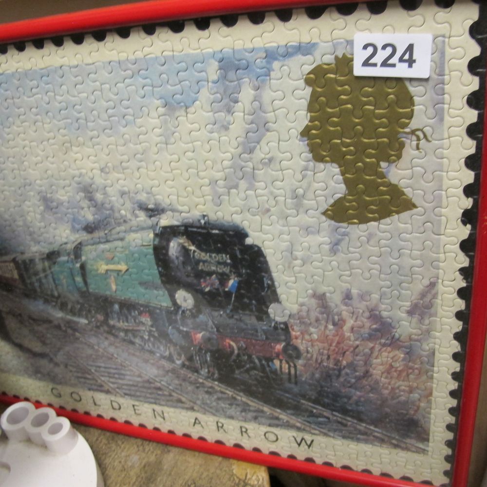 Lot 224: UK 1985 Famous Trains Golden Arrow, SG 1272,...