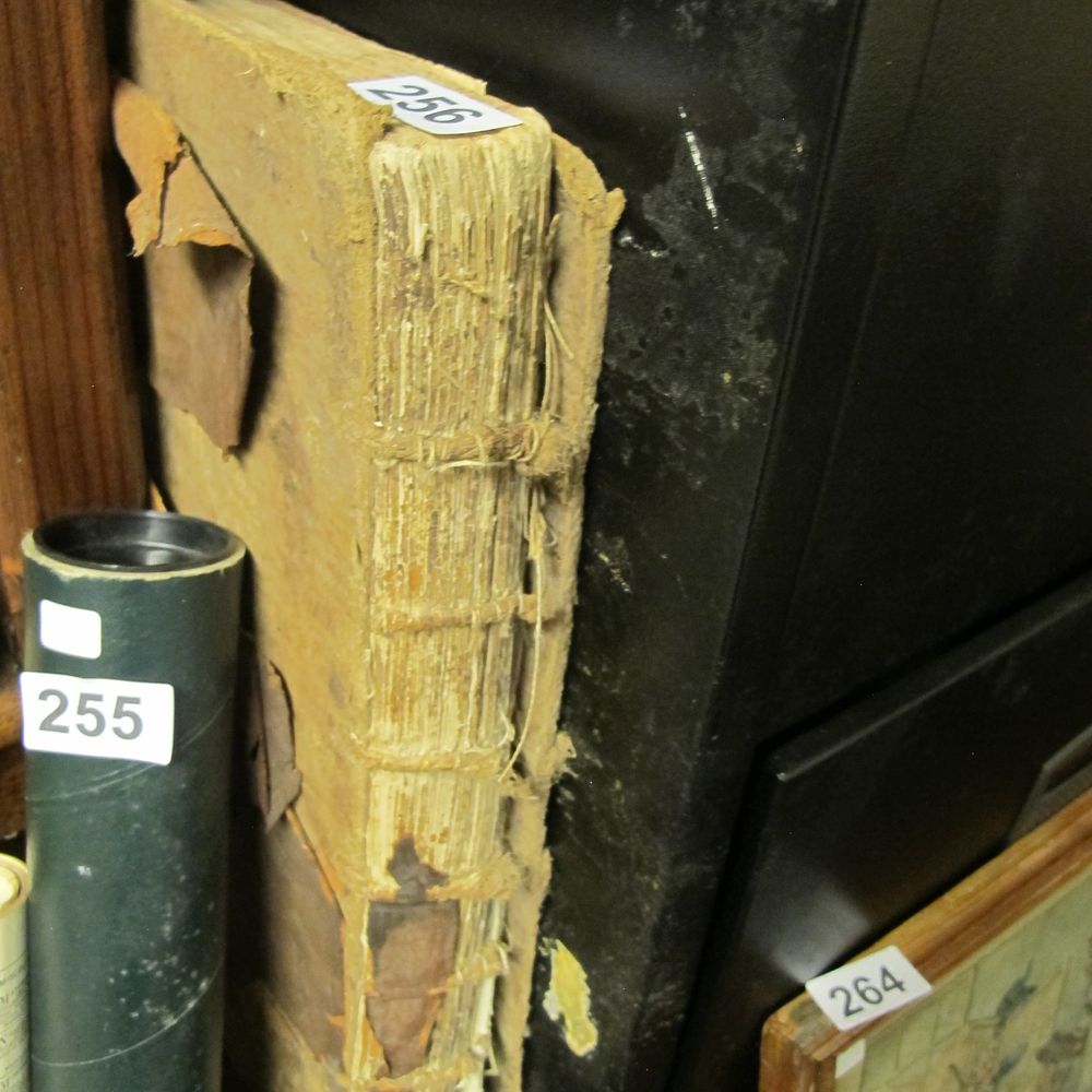 Lot 256: Unknown. Unidentified Antiquarian Volume. Unknown Publisher, Circa 1800.