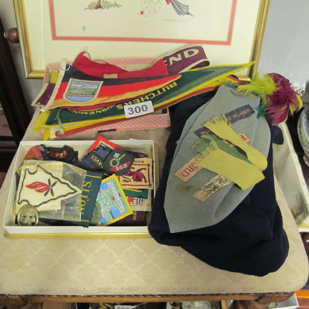 Lot 300: United Kingdom, Scout and Guide Memorabilia Collection, Mid-20th...