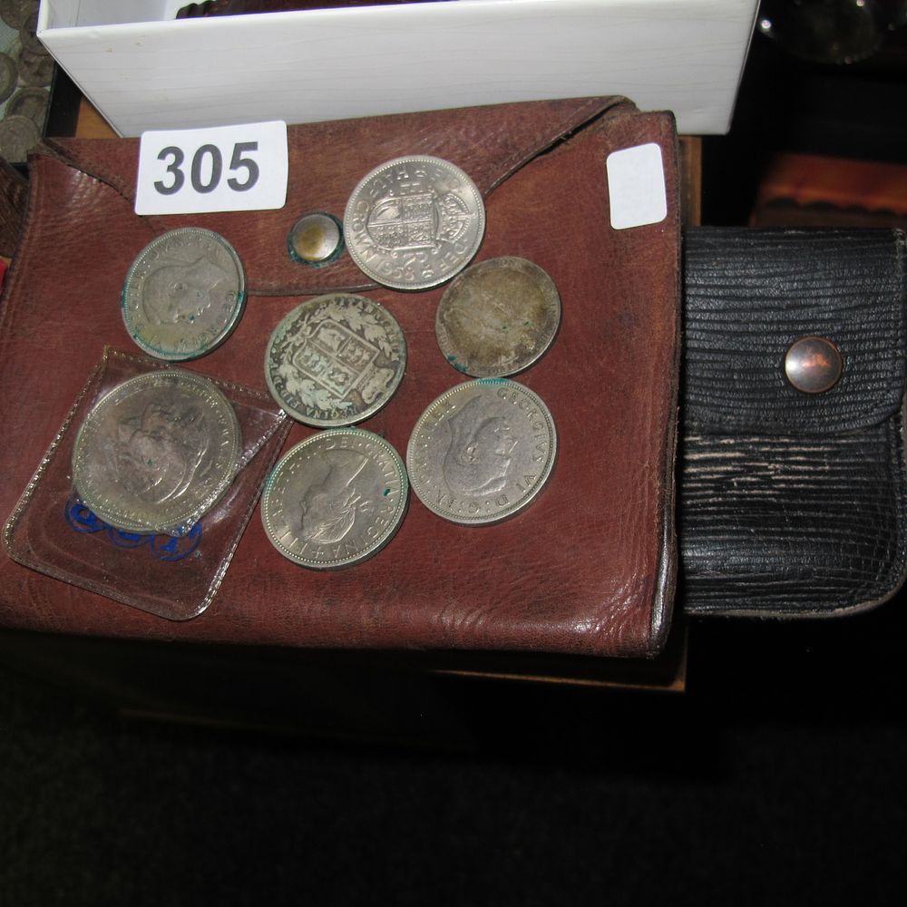 Lot 305: UK 19th-20th Century Coin Collection, Silver and Base...