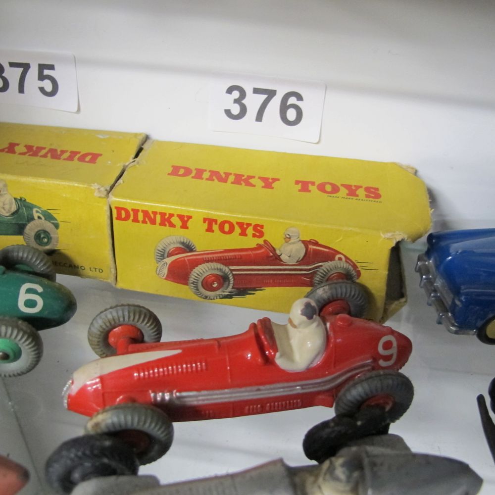 Lot 376: Dinky Toys, Maserati Racing Car No. 23N, Die-cast,...