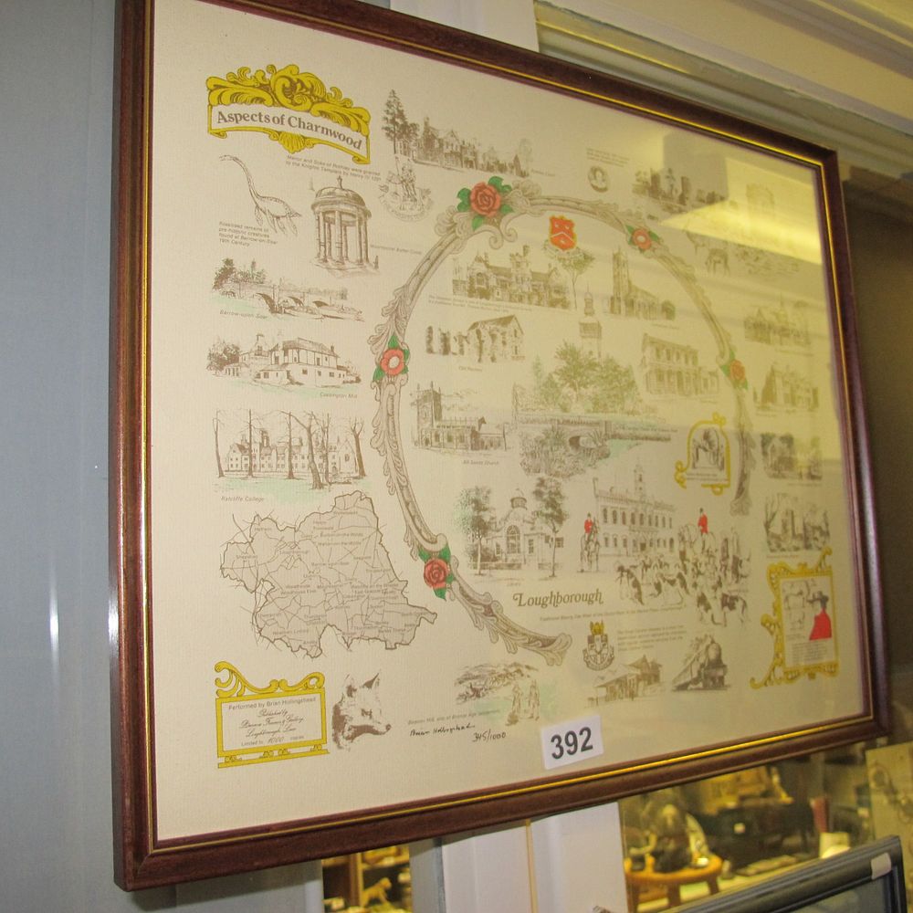 Lot 392: Brian Hollingshead, 'Aspects of Charnwood', Digital Giclee Print,...